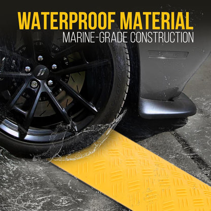 Cable Ramp Protector 2000 lb Capacity Polyethylene Yellow