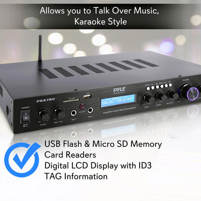 Bluetooth Radio Receiver & Amplifier