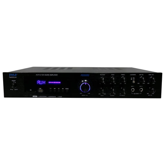5-Channel Bluetooth Audio Amplifier Wireless Streaming VFD Display