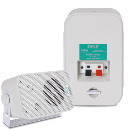 3.5 Indoor/Outdoor Wall Mount Speakers - PDWR30W