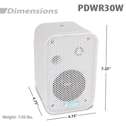 3.5 Indoor/Outdoor Wall Mount Speakers - PDWR30W