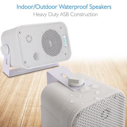 3.5 Indoor/Outdoor Wall Mount Speakers - PDWR30W
