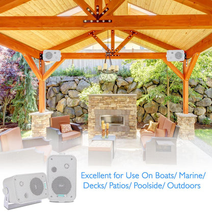 3.5 Indoor/Outdoor Wall Mount Speakers - PDWR30W