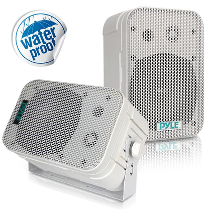 Altavoces impermeables para interior/exterior 200W Woofer de aluminio blanco