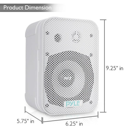 Altavoces impermeables para interior/exterior 200W Woofer de aluminio blanco