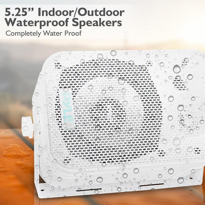 Altavoces impermeables para interior/exterior 200W Woofer de aluminio blanco