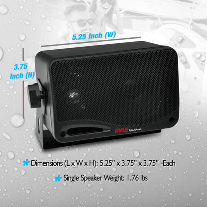 Altavoces Bluetooth Impermeables para Exteriores - Sistema de 3 Vías de 200W Resistente a la Intemperie