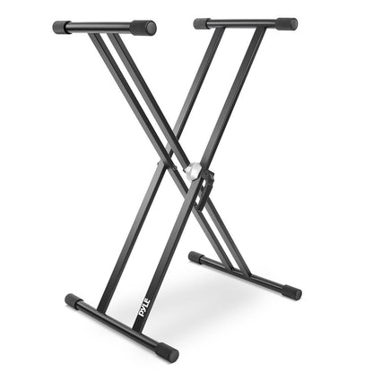 Electronic Keyboard Stand Stable Double Braced X-Design Steel