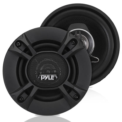 Altavoces coaxiales para coche de 2 vías, 240W, baja distorsión, negros