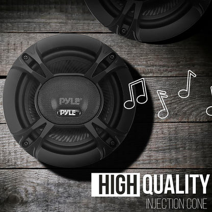 3-Way Car Stereo Speakers 240W Low Distortion 5.25 Triaxial Pair