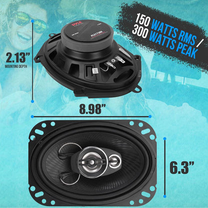 Sistema de altavoces de tres vías - PL5173BK