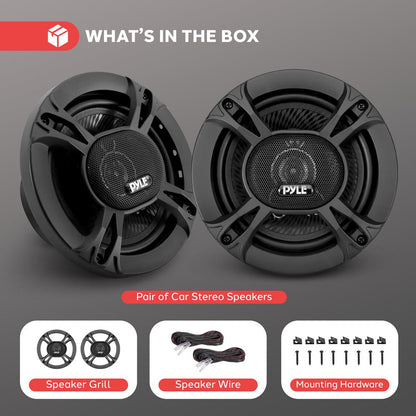 Altavoces triaxiales de 3 vías para coche 300 W Baja distorsión 6.5 pulgadas Par