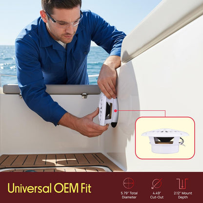 5.25 Marine Component Speakers - PLMR51