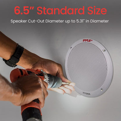 6.5 Inch Marine Component Speakers - PLMR605W