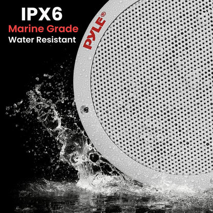 6.5 Inch Marine Component Speakers - PLMR605W