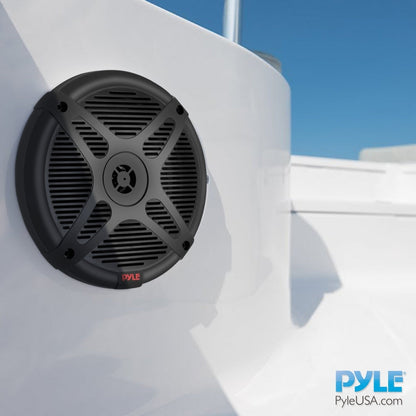 6.5 Marine Speakers 600W Waterproof Coaxial RF Streaming White
