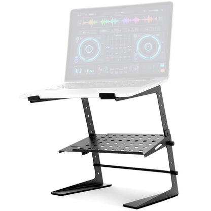 Portable Adjustable Laptop Stand with Storage Shelf 6.3-10.9 Height