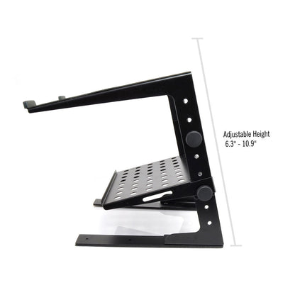 Portable Adjustable Laptop Stand - Height Adjustable Shelf Storage