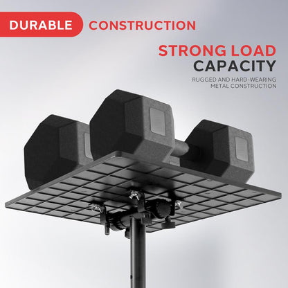 Projector Stand Adjustable Height Durable Metal Construction