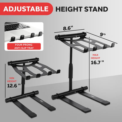 Soporte plegable portátil para portátil - Aleación de acero de altura ajustable