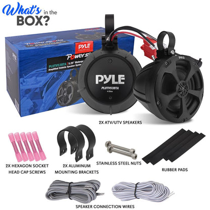 Waterproof Off-Road Speakers 1000W Bluetooth Marine Grade 5.25