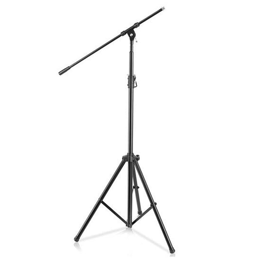 Heavy Duty Mic Stand - Adjustable Height Telescoping Boom Steel Alloy