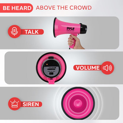 Mini Megaphone Speaker - PMP24PK