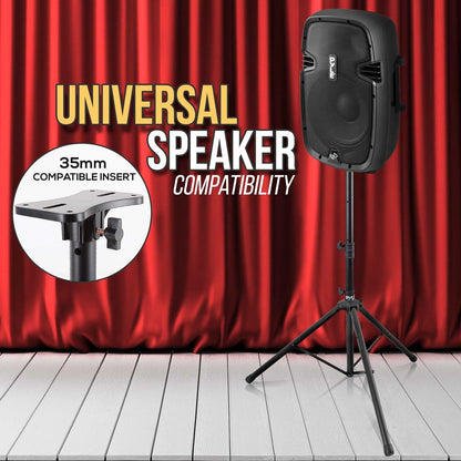 Soporte trípode para altavoz Eleva el sonido Acero ajustable Compatible con 35 mm