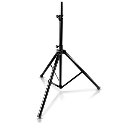 Speaker Tripod Stand 70 Adjustable Metal 130 lbs Capacity Glossy Black