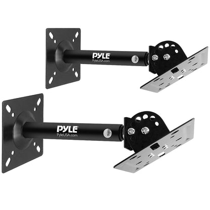 Speaker Wall/Ceiling Mounts - Adjustable Swivel Steel 75 lbs Capacity