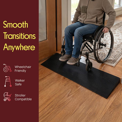Rise Rubber Threshold Ramp - PTRDSS09