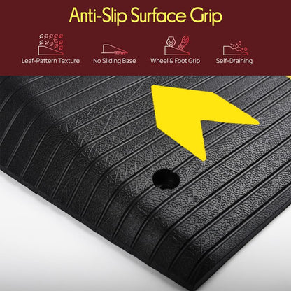 Rise Rubber Threshold Ramp - PTRDT34
