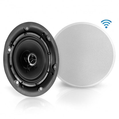 Ceiling/Wall Speaker System Wireless Bluetooth 300W White