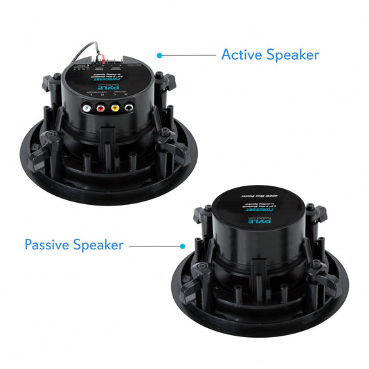 Ceiling/Wall Speaker System Wireless Bluetooth 300W White