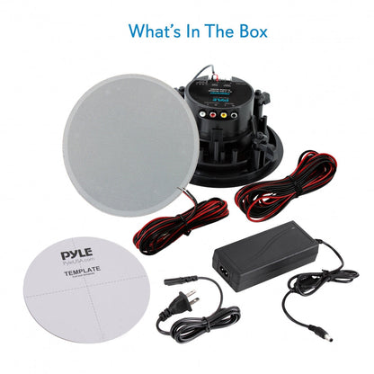 Ceiling/Wall Speaker System Wireless Bluetooth 300W White