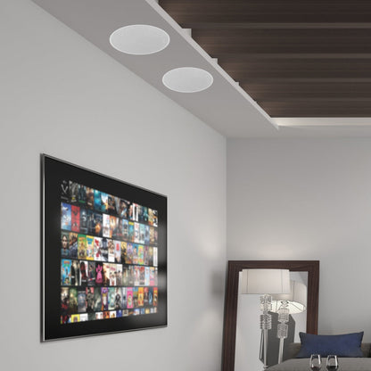 Ceiling/Wall Speaker System Wireless Bluetooth 300W White