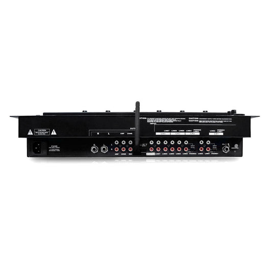 6-Ch Bluetooth Pro Audio Studio DJ Mixer 19 Rack Mount System Digital Led